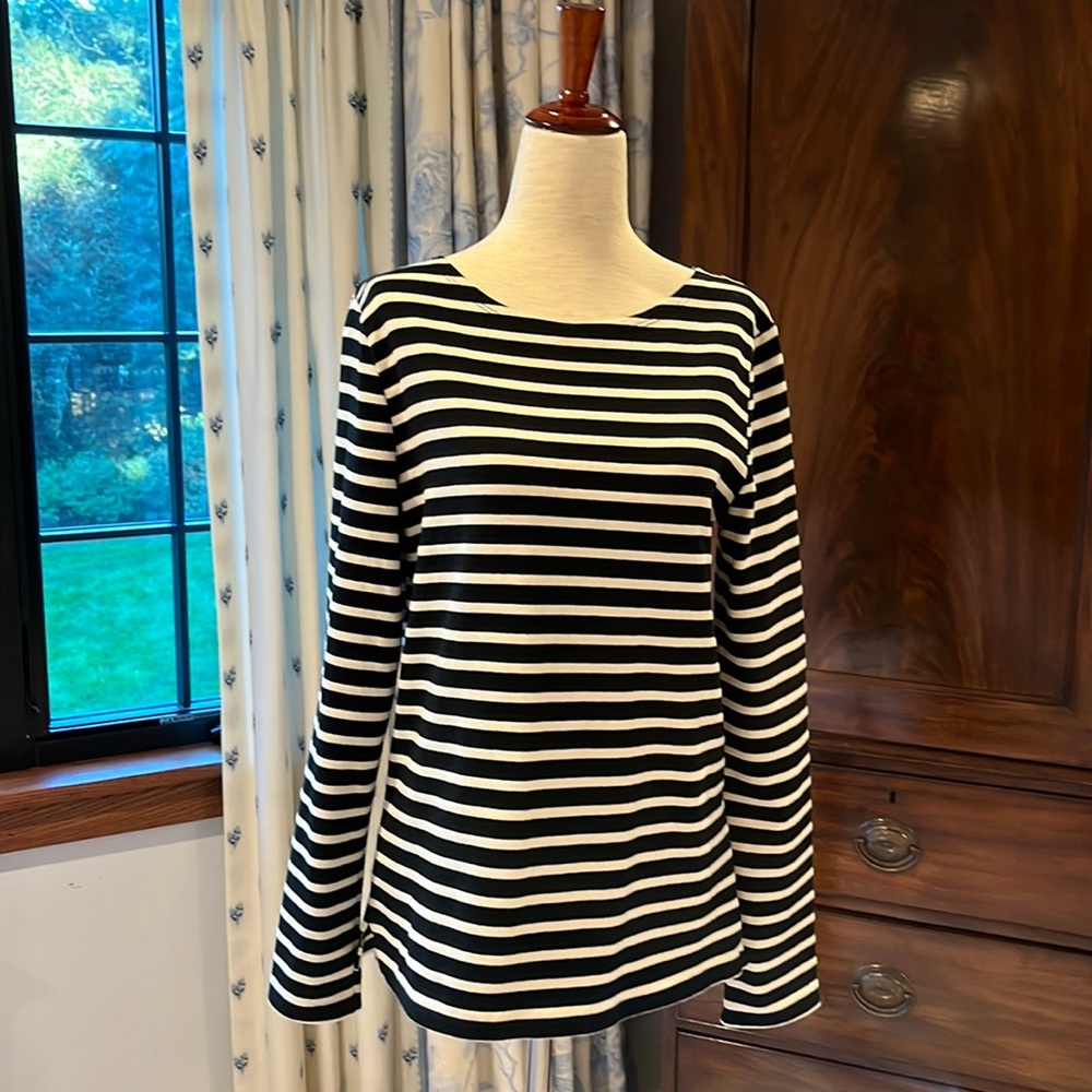 NWT Petit Bateau Classic Marinière Breton Top